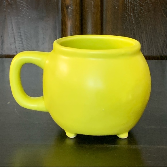 Rae Dunn HOCUS POCUS Cauldron Mug with Spider Web - Picture 7 of 9